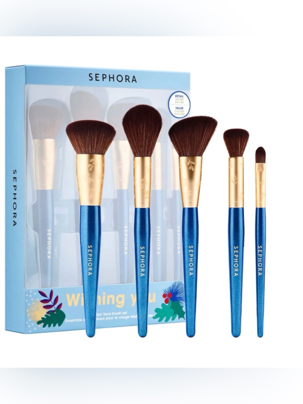 Sephora Collection + Wishing You Face
Brush Set